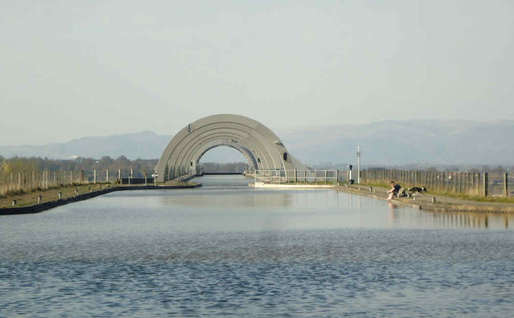 Approaching the wheel