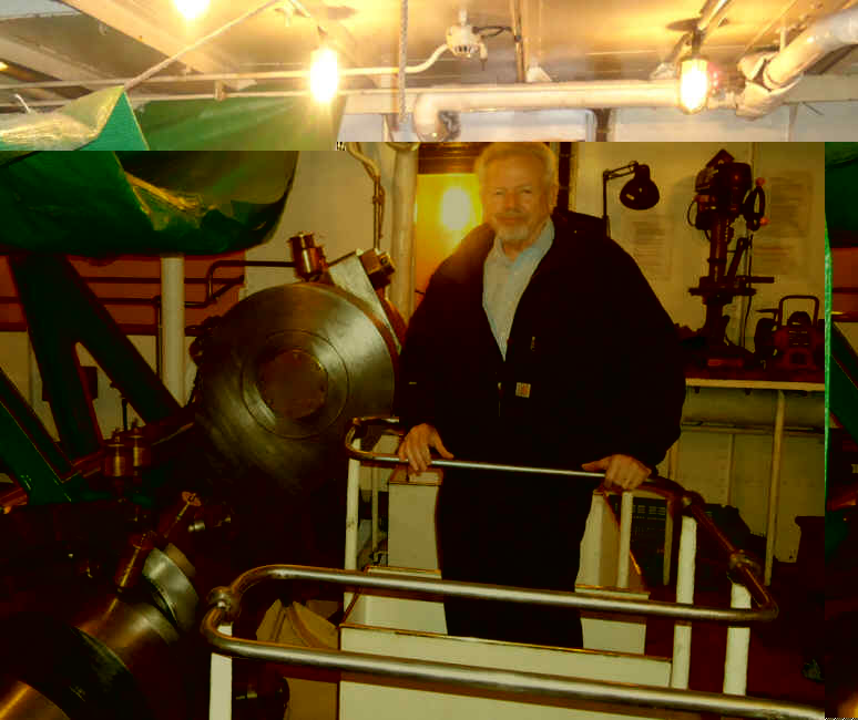 Fred next to the cranks