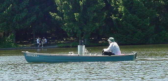 Steam Scanoe - From Radow's Steamboat Site.