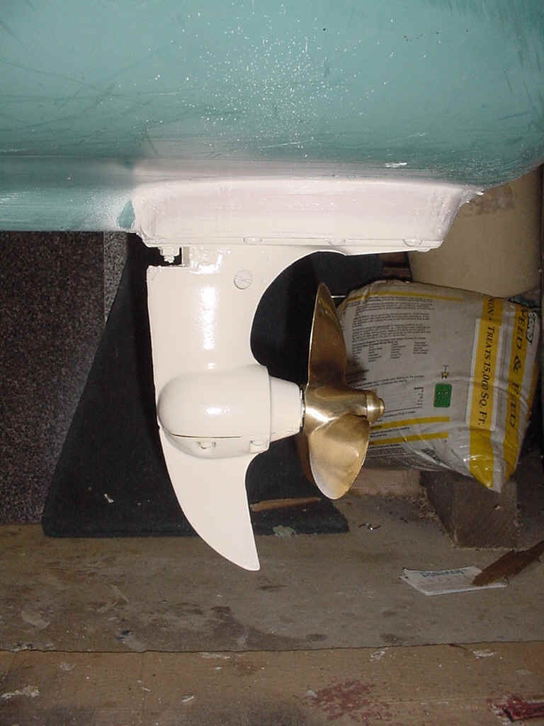 I/O Unit, bolted thru Plastic Hull