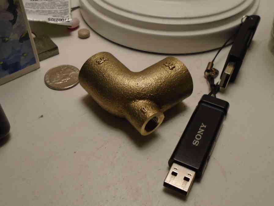 Brass Fitting for Steam Eductor