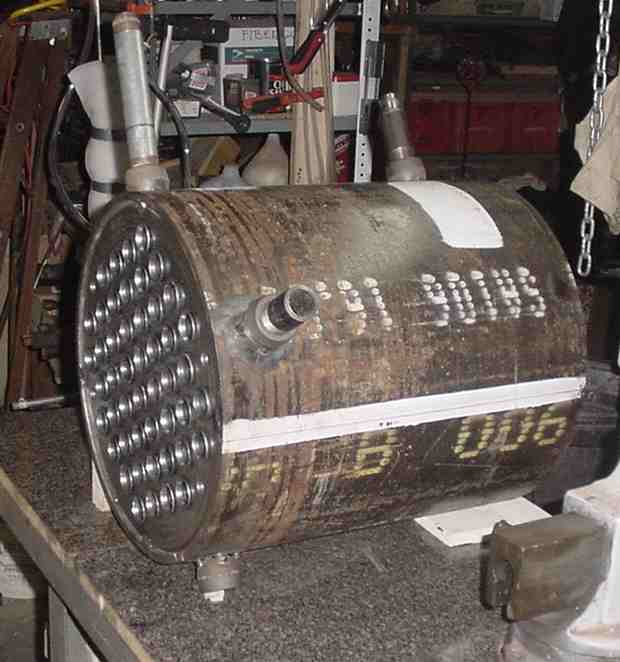 Boiler ready to go to the ASME Shop for Fabrication