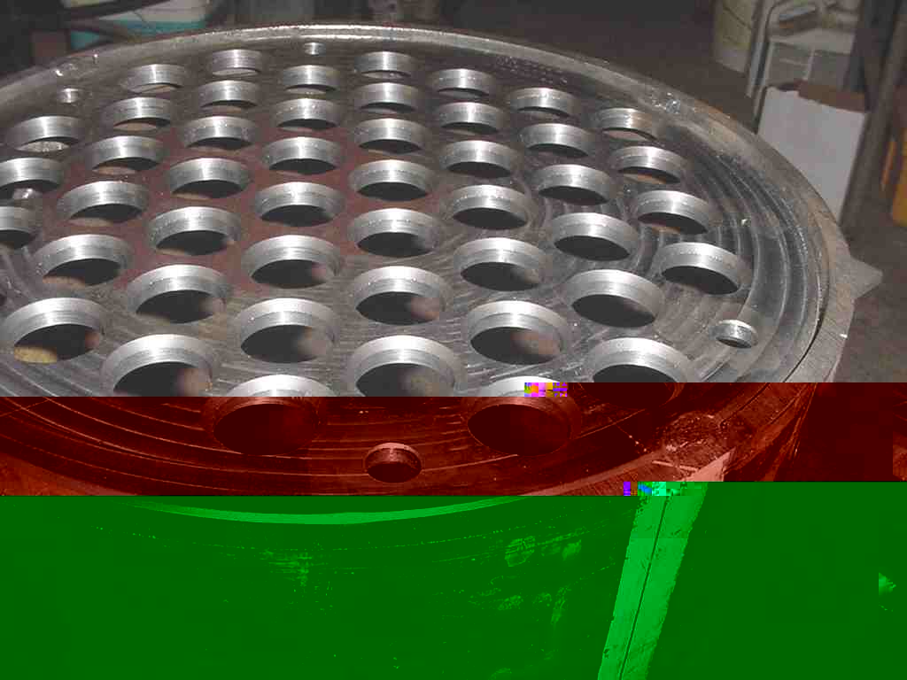 Tubesheet Tacked into Shell
