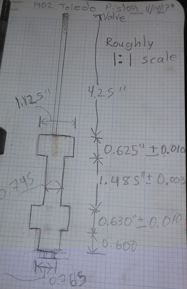 Drawing of Stock Toledo Valve