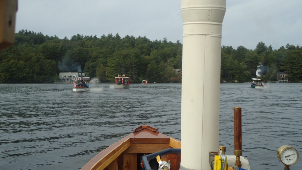 Steamers on the lake, from the sidewheeler &quot;Margaret S&quot;