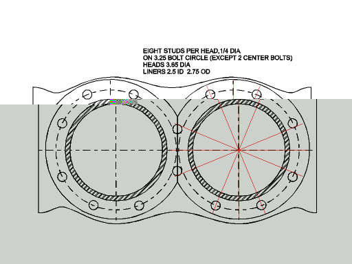 8 bolt circle layout