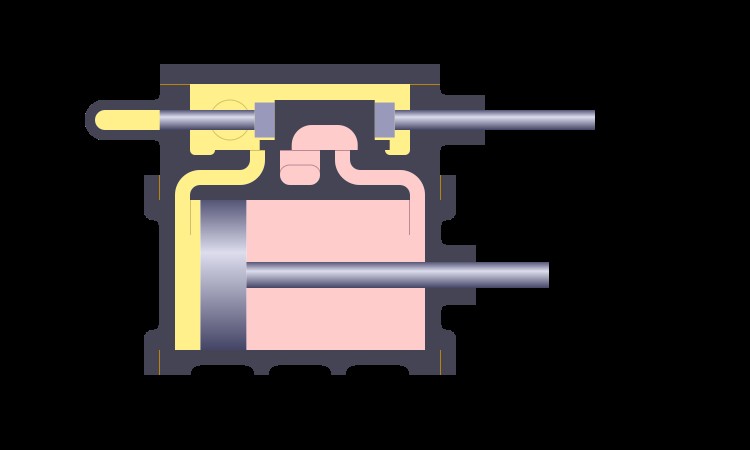 D type slide valve