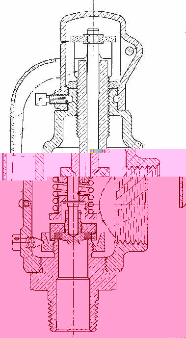 Safety Valve with Huddling Chamber