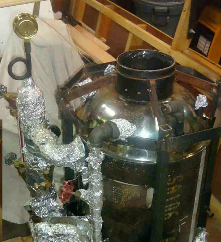 Aluminum Foil, works well, looks bad