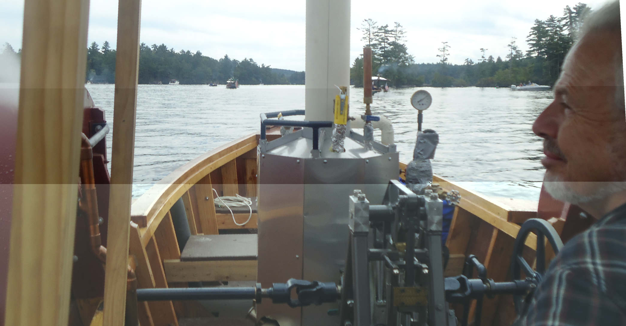 Margaret S.  Boiler Insullation &amp; Lagging, Aluminum Now, Copper when I get enough courage to start cutting the sheet.