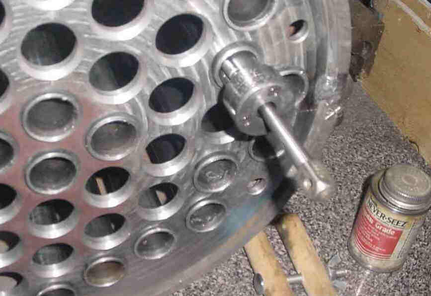 Expanding Tubes into a Firetube Boiler