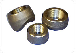 THESE ARE BEST, SOME USE SCHEDULE 80 THREADED &quot;HALF COUPLINGS&quot; WELDED TO SHELL
