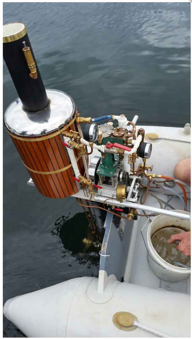 Steam outboard