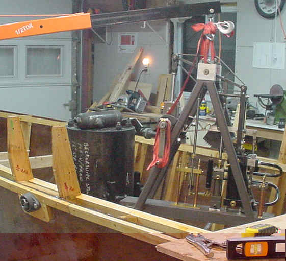 3in x 12in Separator on Tubesheet