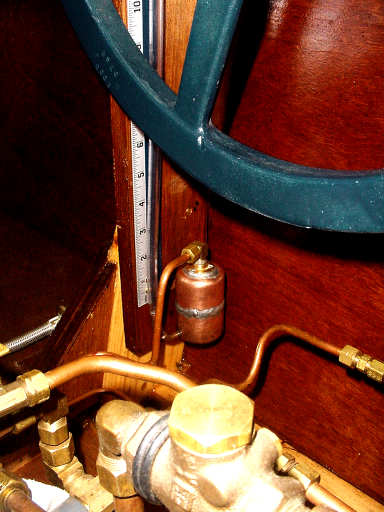 Manometer, Lower Pot &amp; Inch Scale