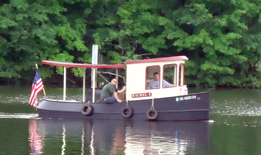 Charlie Roth with the Tug Rachel Z