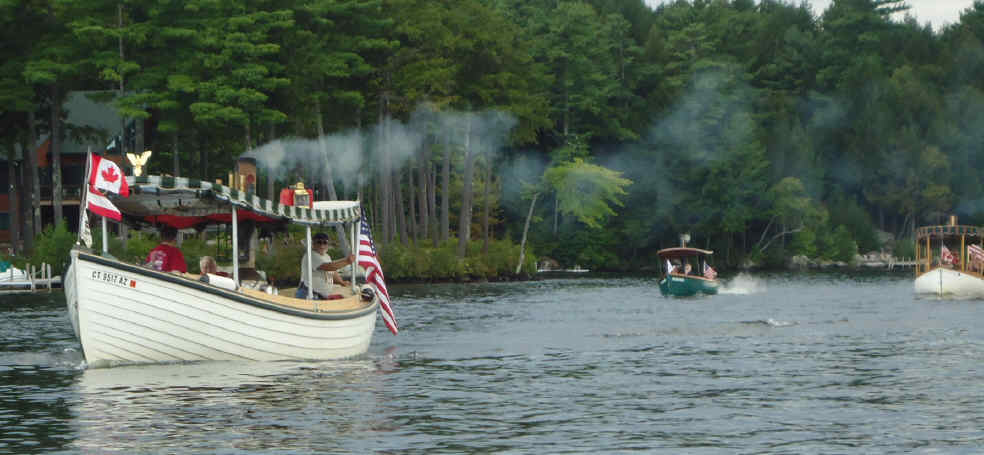 About 50 Boats at the Meet